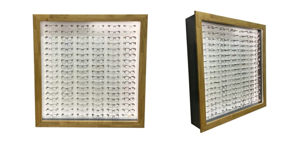 Gablota na okulary duża z podświetleniem LED