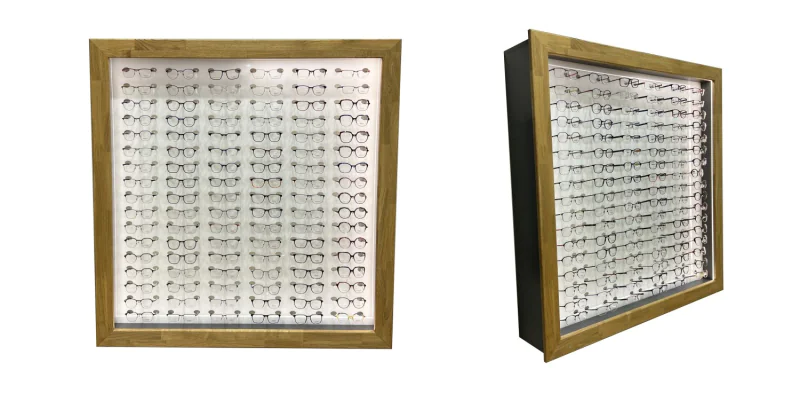 Gablota na okulary duża z podświetleniem LED