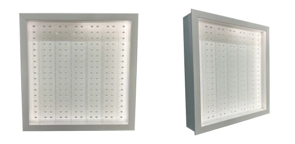 Gablota na okulary duża z podświetleniem LED