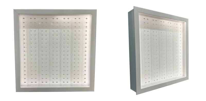 Gablota na okulary duża z podświetleniem LED