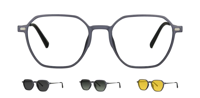 Oprawa z nakładkami clip-on TONNY 0059C3SET