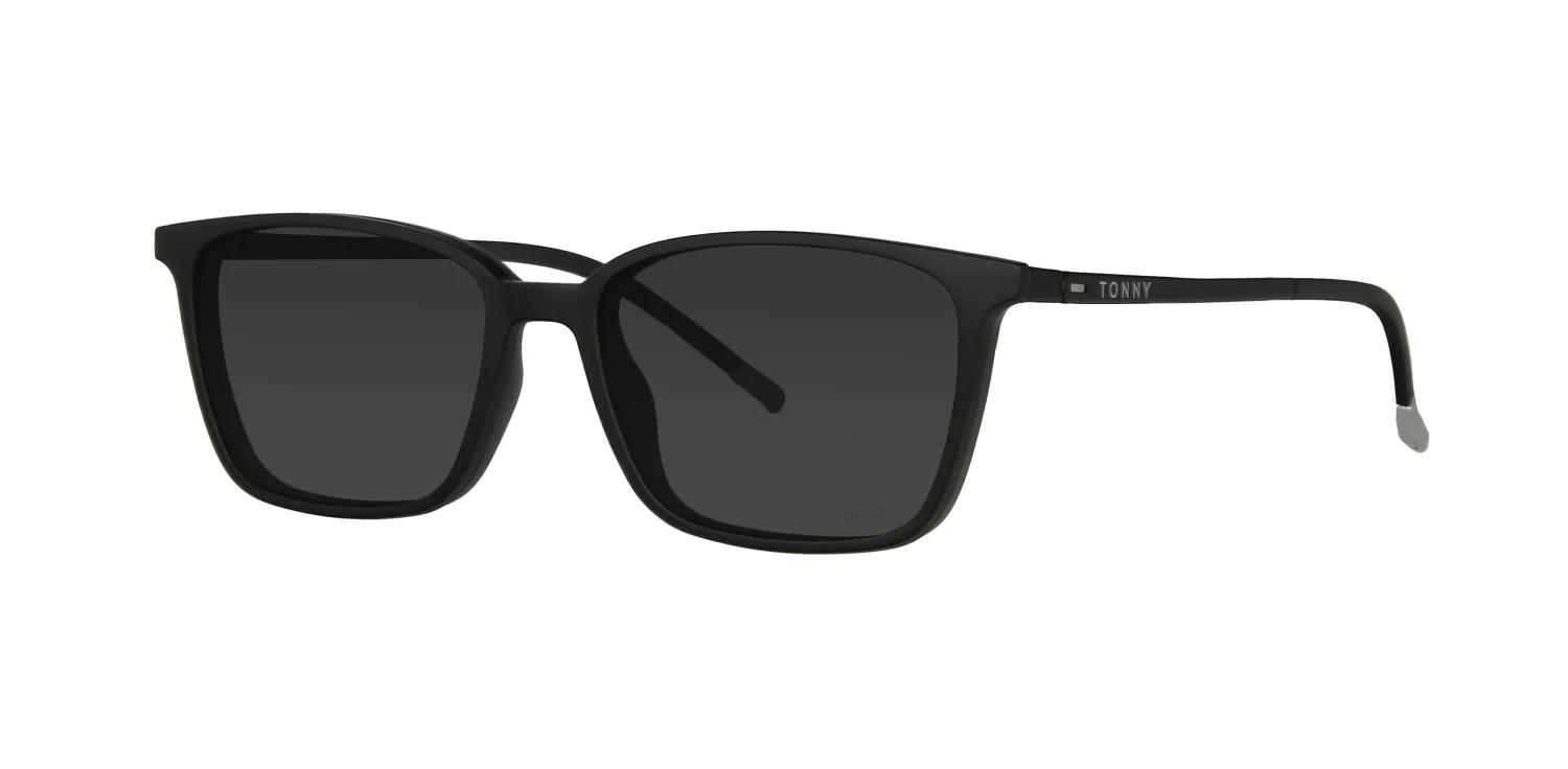 Oprawa z nakładkami clip-on TONNY 0065C1SET