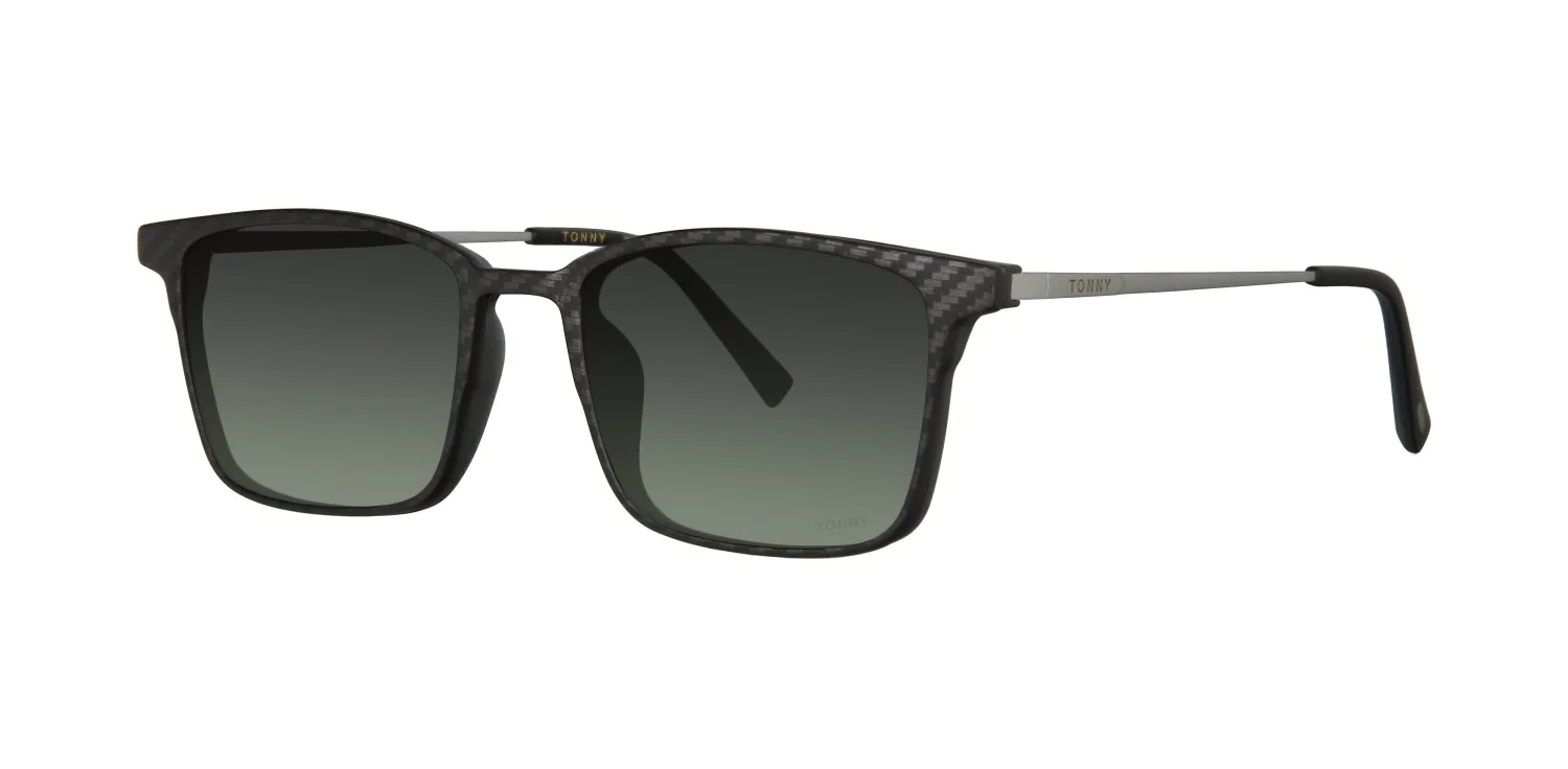 Oprawa z nakładkami clip-on TONNY 0067C2SET