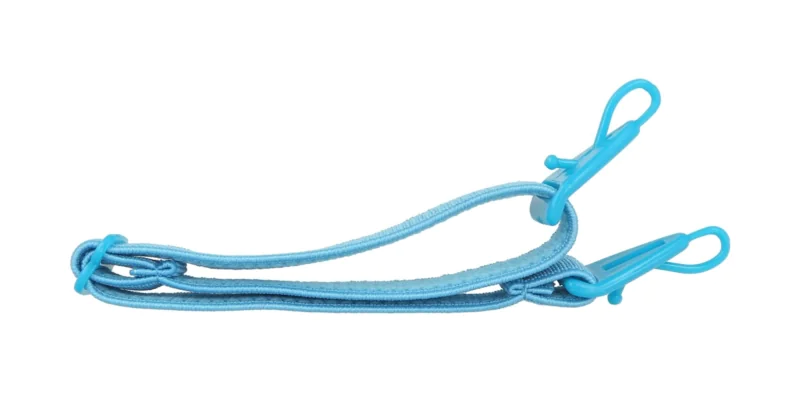 Regulowana gumka do okularów dziecięcych, niebieska z haczykiem do modeli 3054, 3056, 9412