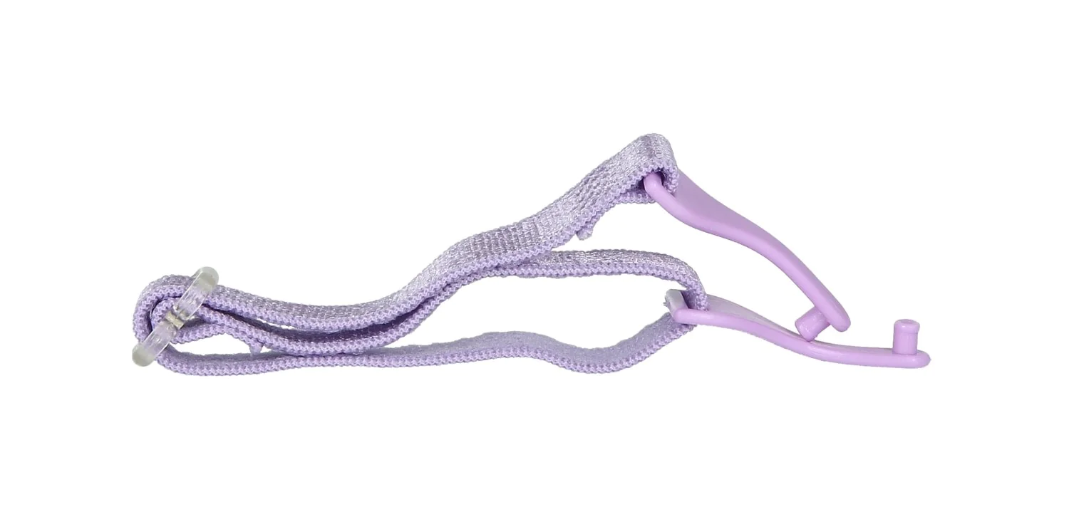 Regulowana gumka z bolcem do okularów dla dzieci fioletowa do modelu 3057